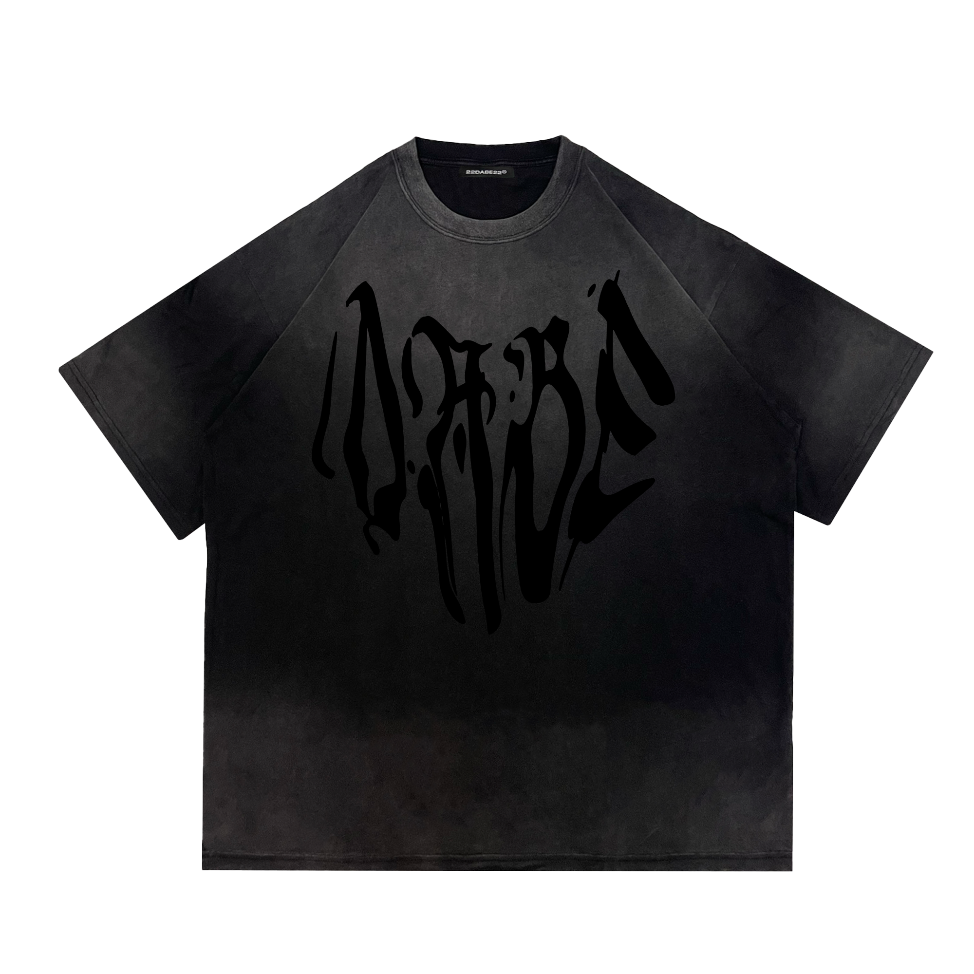 T-Shirt Black ''BLACK ON BLACK'' by 22DABE22®