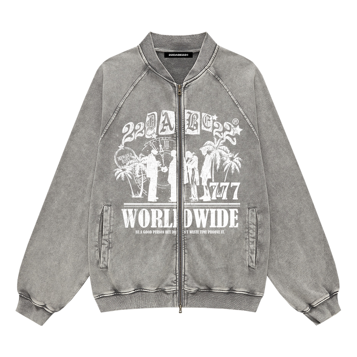 Cardigan Jacket by 22DABE22® Grey