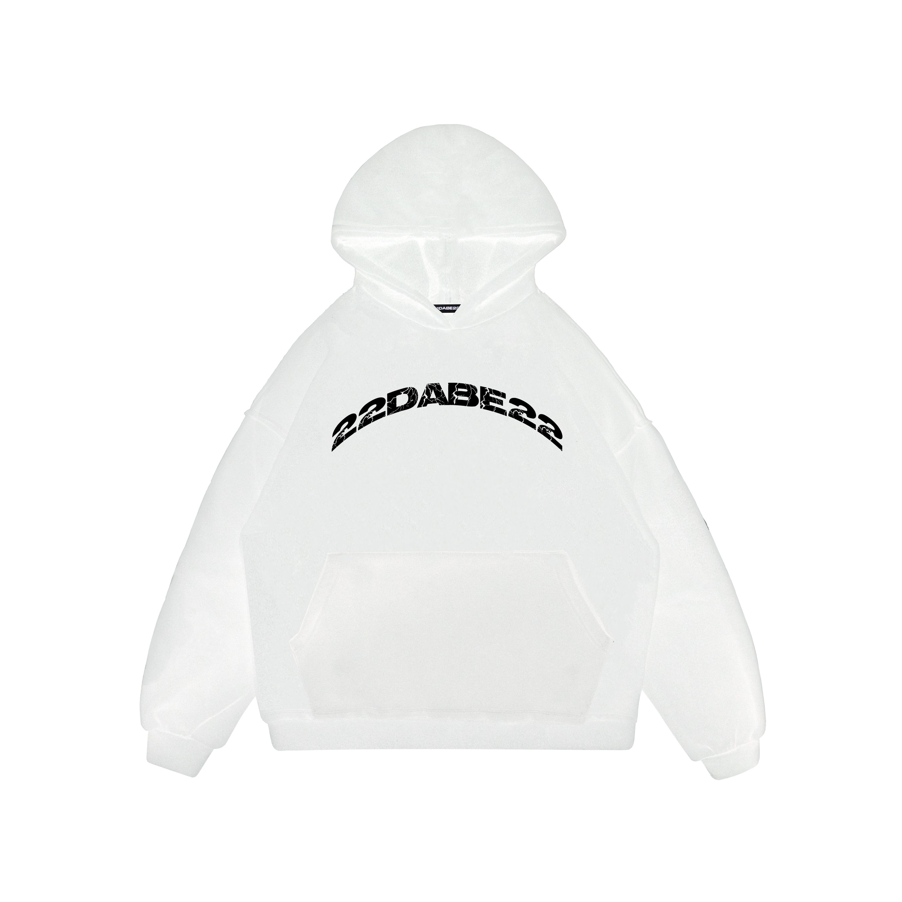 Hoodie College Logo White