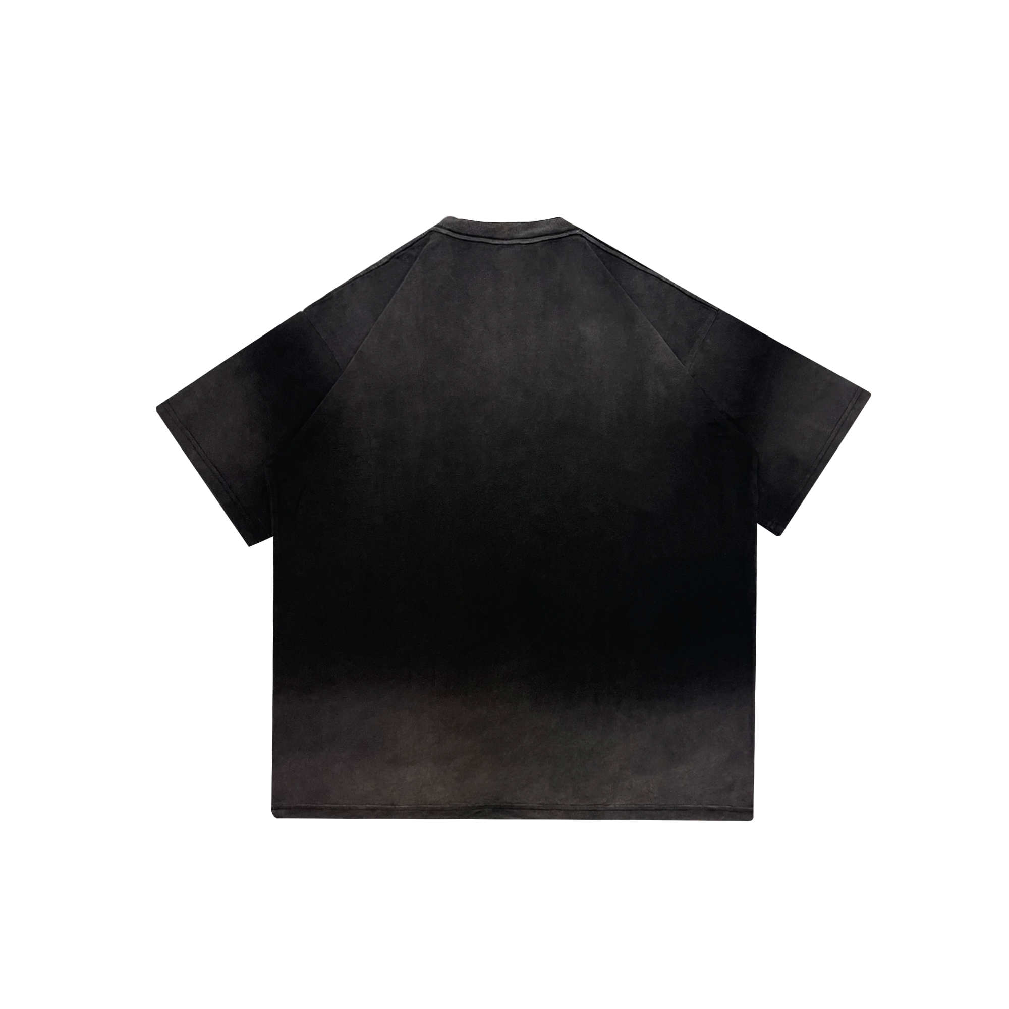 T-Shirt ''Drowning in water burning in flame'' Black