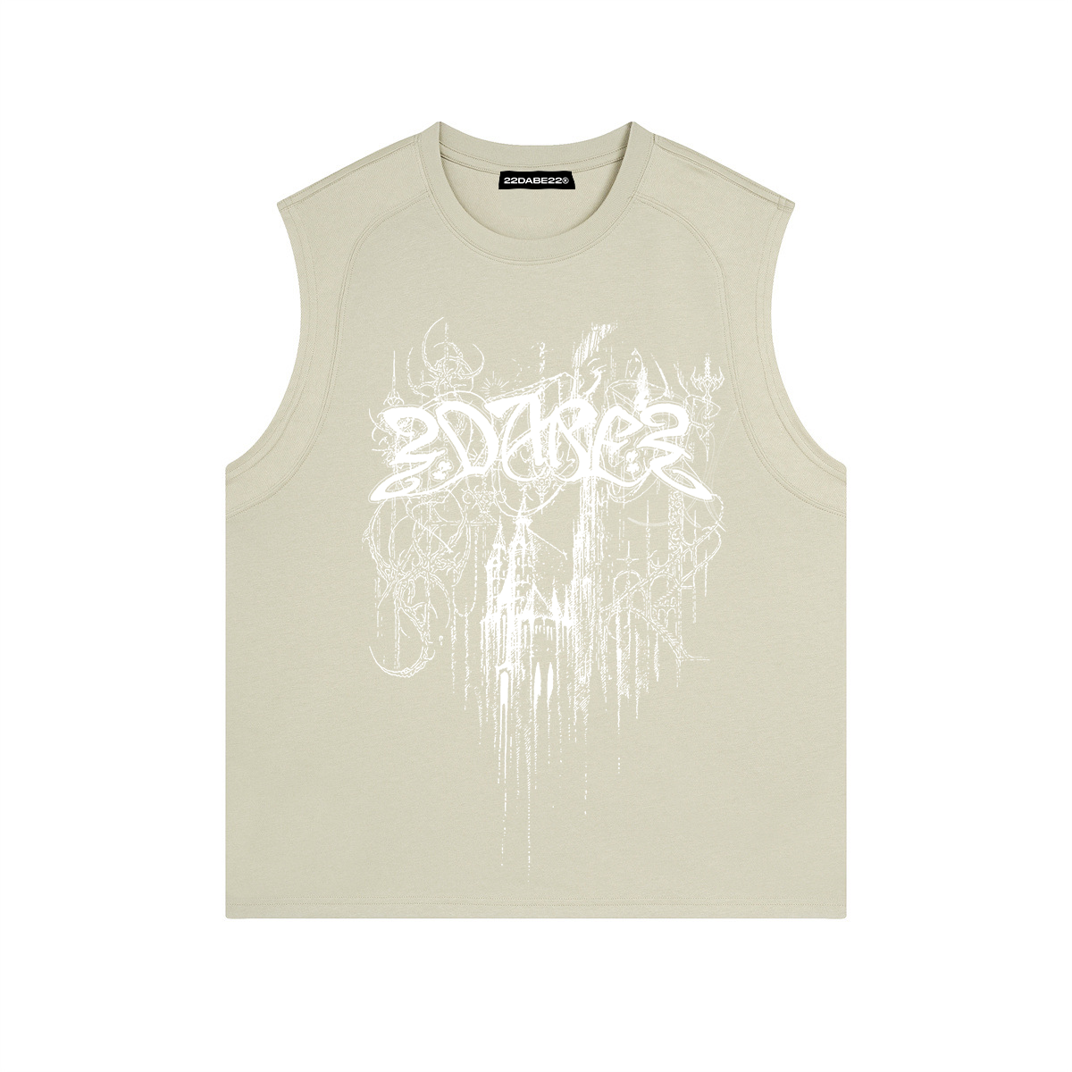 Tanktop 22DABE22® - ''Castle'' Beige