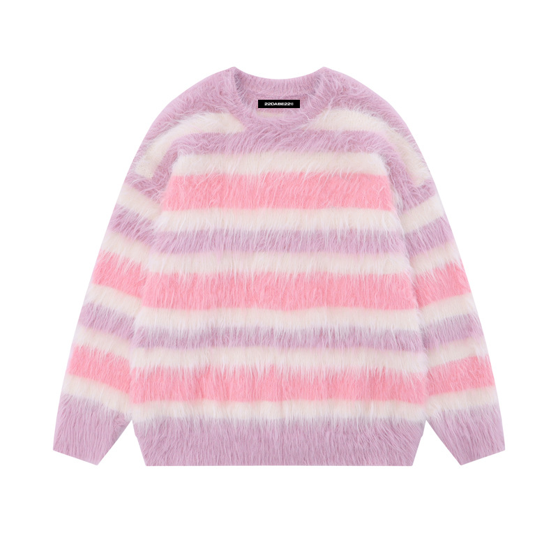 Knitsweater Mohair Style Pink by 22DABE22®