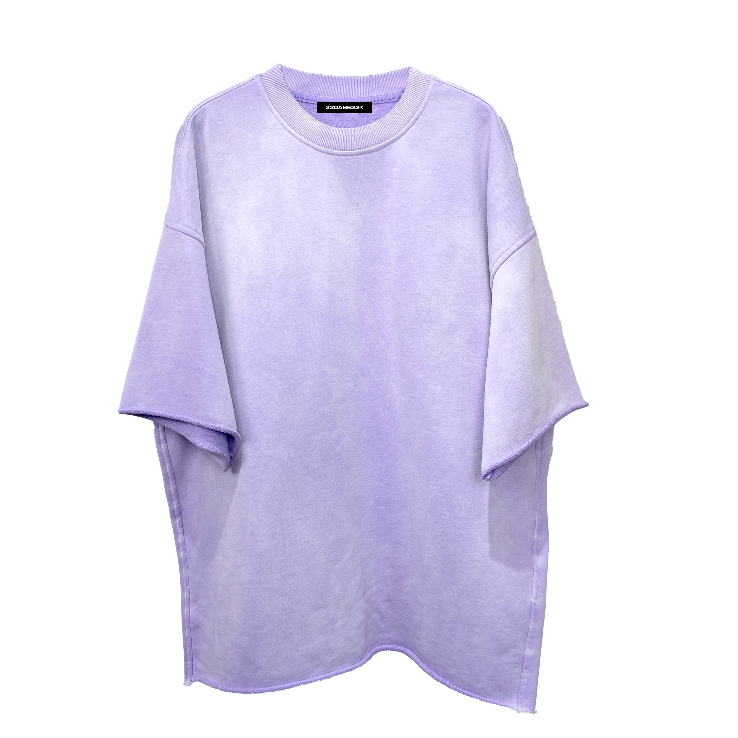 T-Shirt Premium Washed Basic Purple